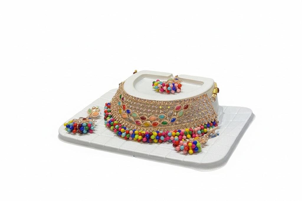 Parure Shanti Arc en ciel.