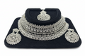 Parure Collier Choker et Boucles d'Oreilles – Éclat de Diamant
