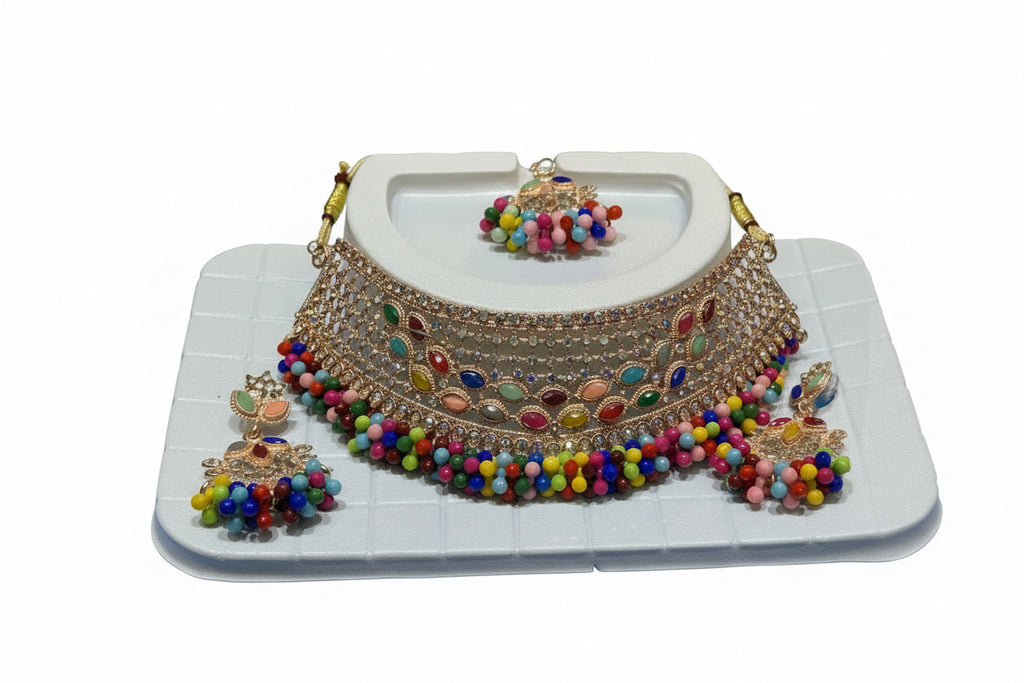 Parure Shanti Arc en ciel.
