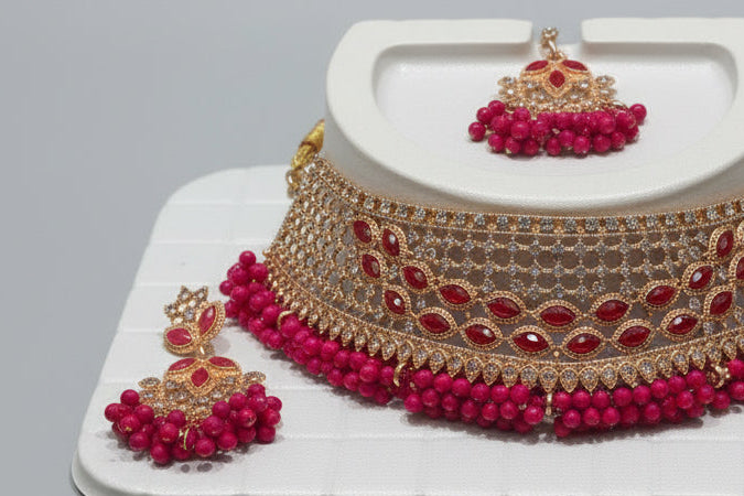 Parure Shanti Fuchsia.
