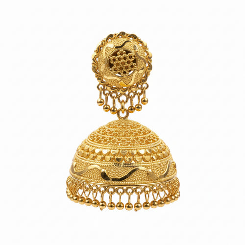 Boucles d'Oreilles Jhumka "Palais de Mysore"