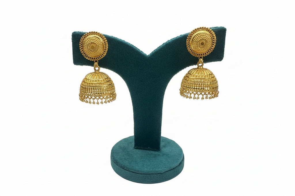 Jhumka Traditionnelles Ciselées
