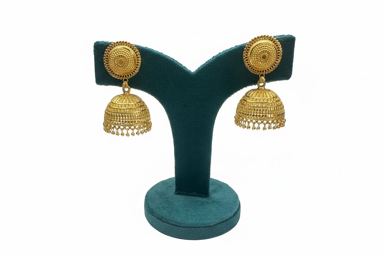 Jhumka Traditionnelles Ciselées